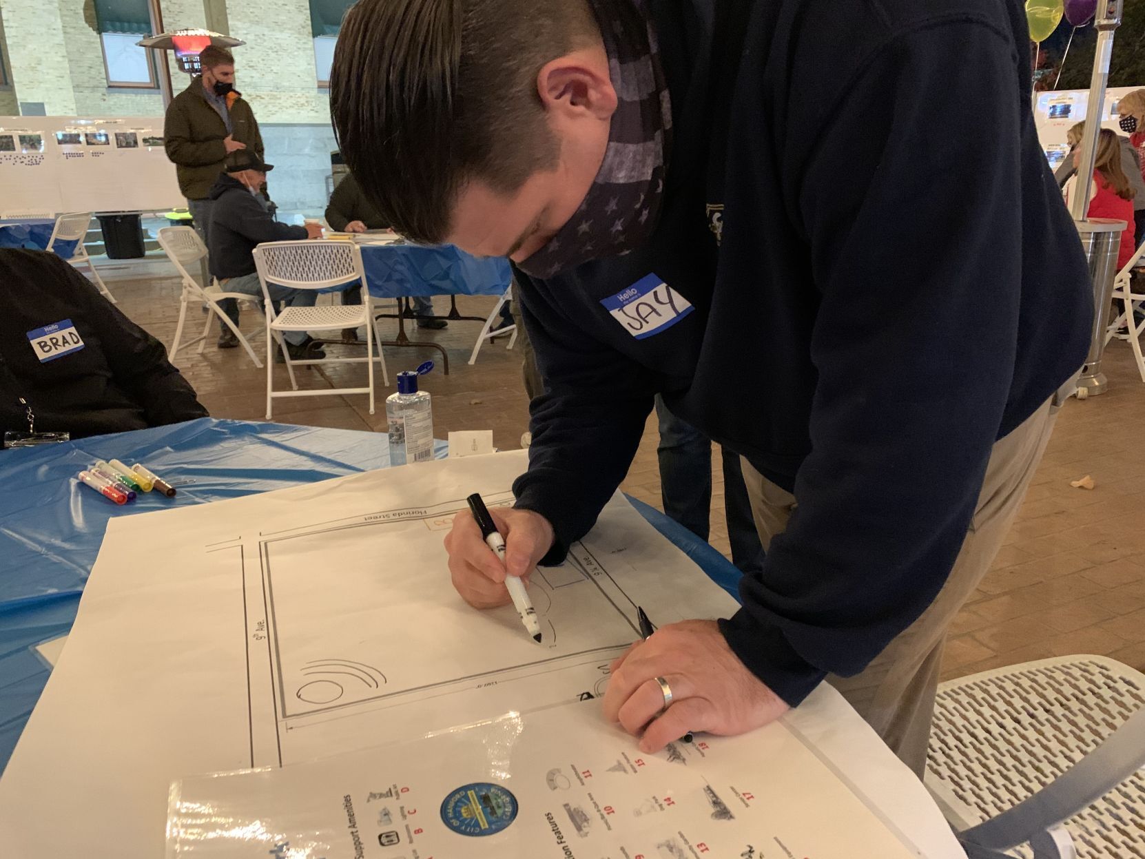 Community members design their 'dream park'